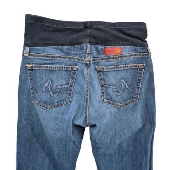 Adriano Goldschmied A Pea In The Pod The Angel Jeans Womens Blue Maternity Sz 29 - Picture 4 of 13